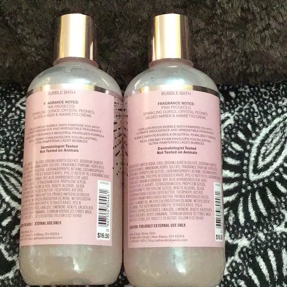 Two new bath and body works a thousand wishes bubble bath - Picture 2 of 3